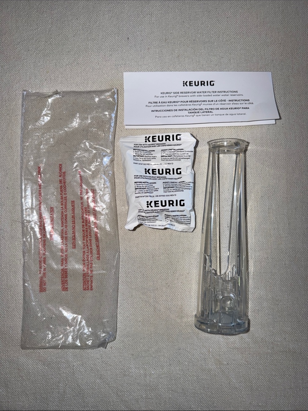 Keurig Side Reservoir Water Filter. NEW